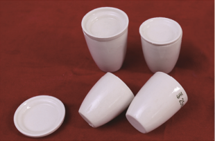 Porcelain crucible, Tight crucible